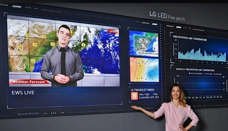 LG présente sa technologie d'affichage améliorant la qualité de vie lors de l'ISE