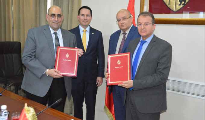 Signature d’un MOU entre le ministère de l’Intérieur et l’Institut des Etats-Unis pour la paix