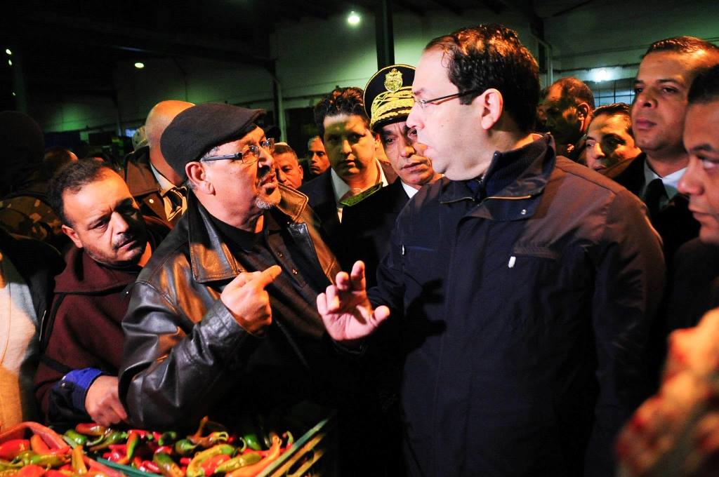 Visite de Youssef Chahed à Kairouan 