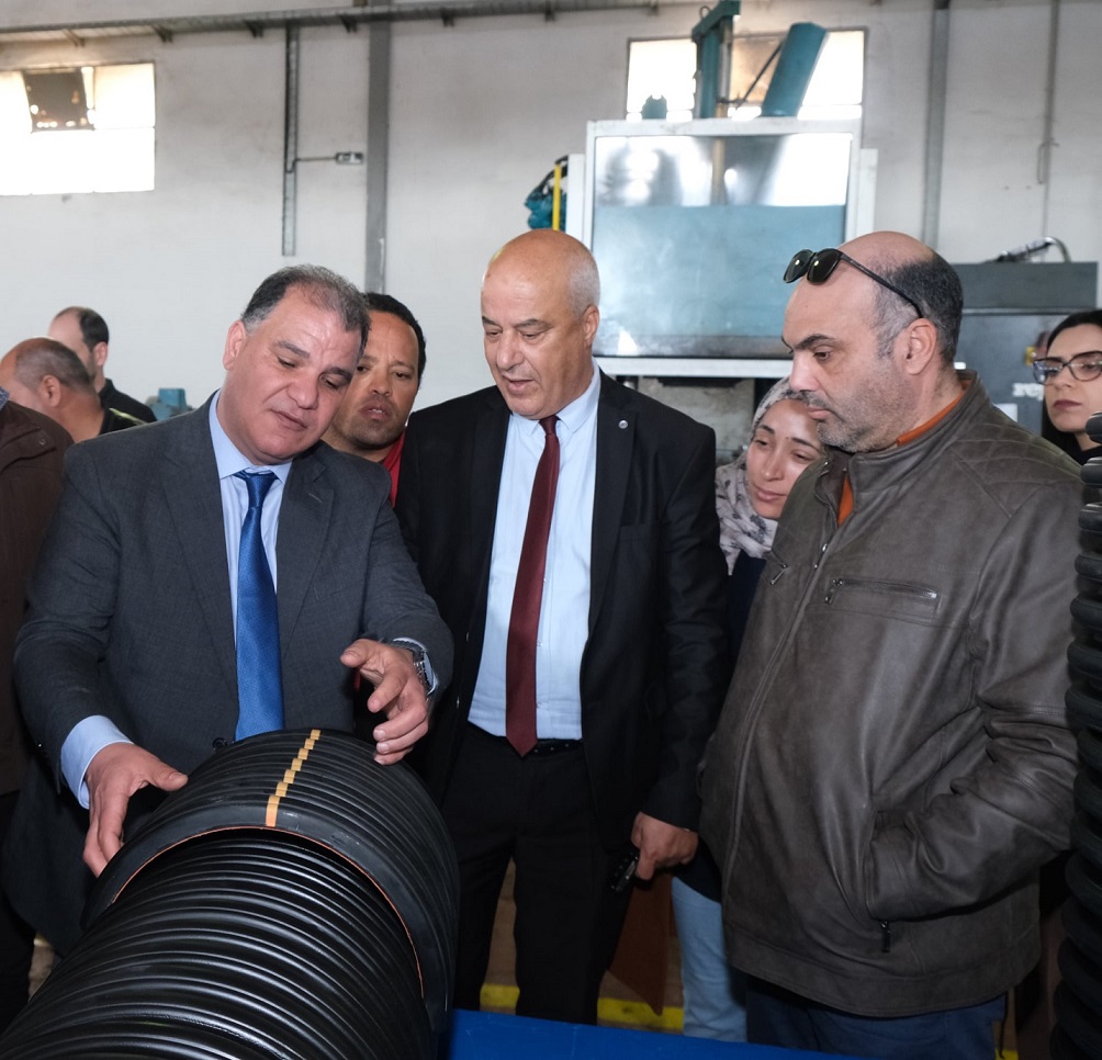 Tunisie: Lancement de la 1ère unité de fabrication de tuyaux annelés en PEHD