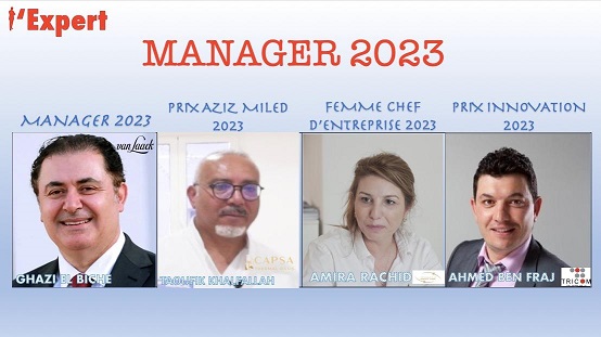 Ghazi El Biche, CEO de van Laack remporte le Prix du Manager de l’Année 2023