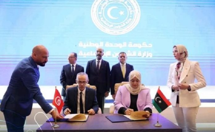Tunisie-Libye : Signature d’un mémorandum d’entente dans le domaine social