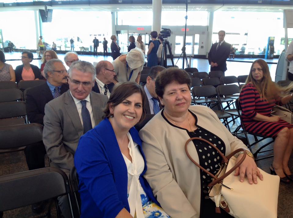 L’Ambassadeur du Canada à Tunis, Carol McQueen et la Présidente directrice générale de Tunisair, Sarra Rejab