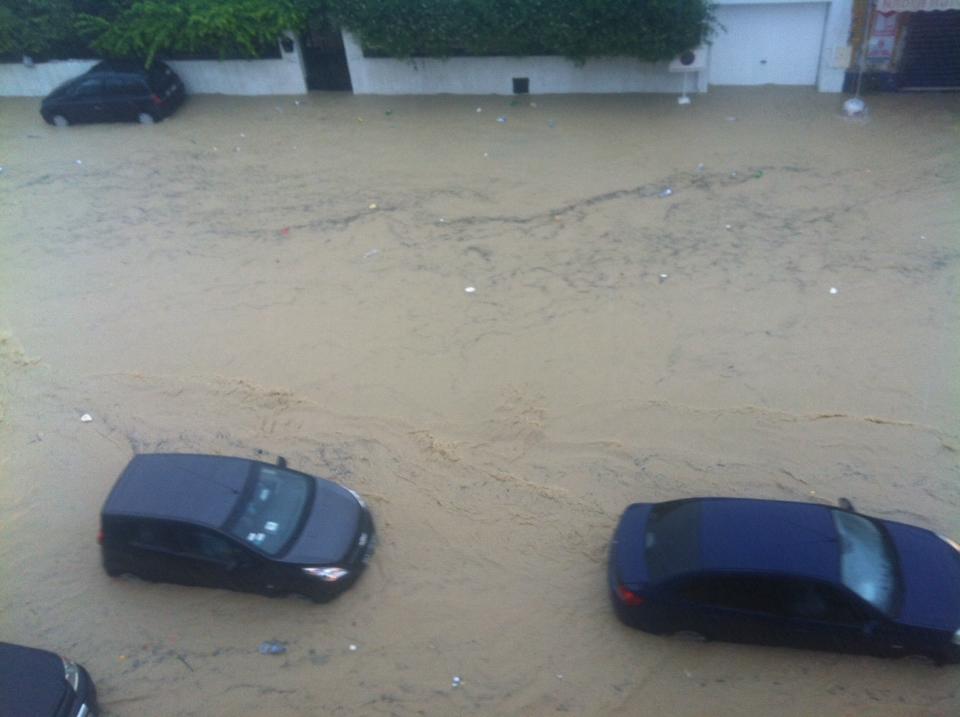 Des pluies torrentielles se sont abattues ce samedi sur le gouvernorat de Nabeul 