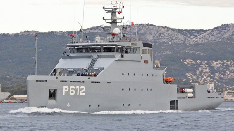 Exercice naval tuniso-français au large des côtes françaises