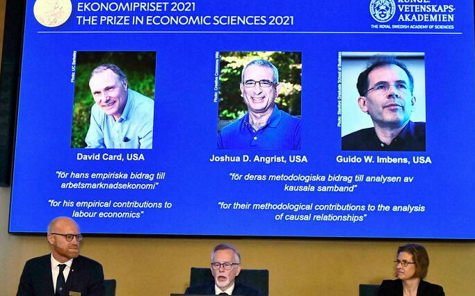 Le Nobel d'économie attribué à un trio de spécialistes de l'économie expérimentale
