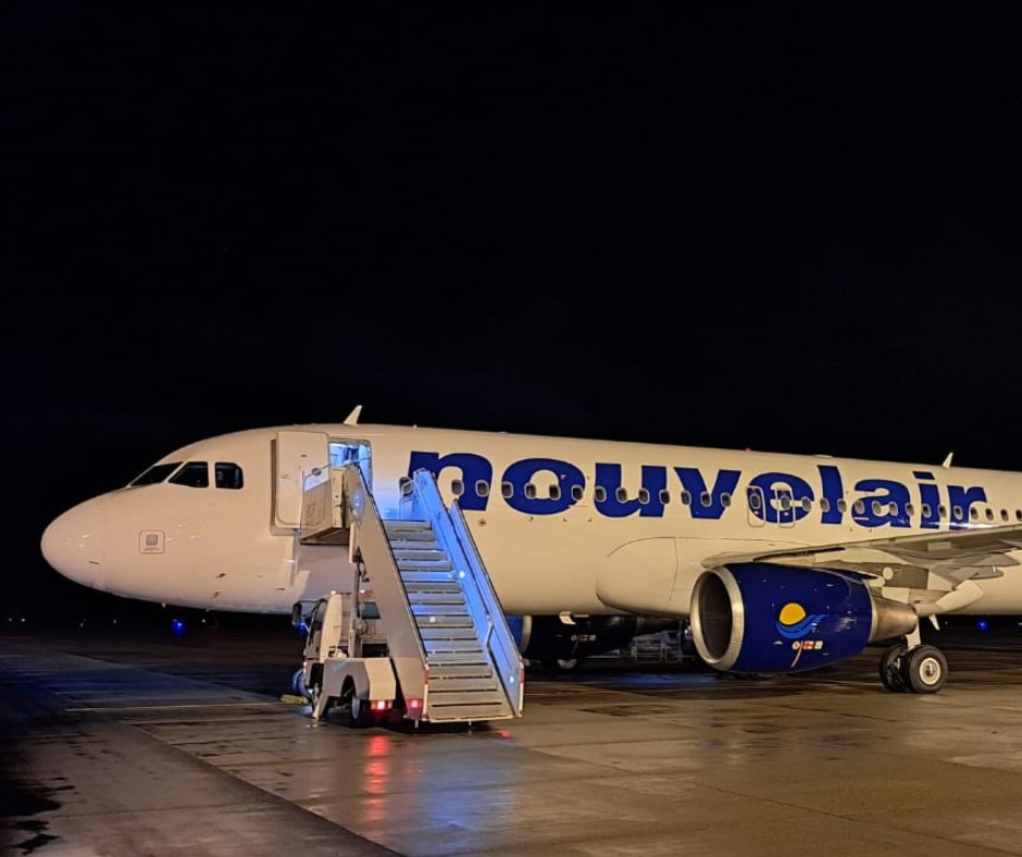Nouvelair renforce sa flotte par l'arrivée de son 12ème avion