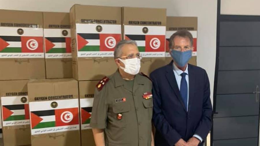 Tunisie: 50 concentrateurs d’oxygène offerts par la Palestine