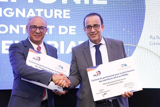 OLA Energy Tunisie et GAM Tunisie signent un contrat de partenariat
