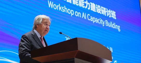 ONU : Guterres plaide en faveur d’une coopération internationale pour exploiter le potentiel de l’IA