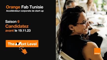 Candidatez pour la saison 6 d’Orange Fab, accélérateur corporate des startups d’Orange Tunisie