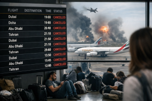 Guerre en Iran: Plus de six millions de passagers affectés par les perturbations du trafic aérien au Moyen-Orient