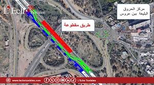 Perturbation du trafic à Ben Arous après la démolition du pont reliant El Mourouj à l’hôpital des grands brûlés