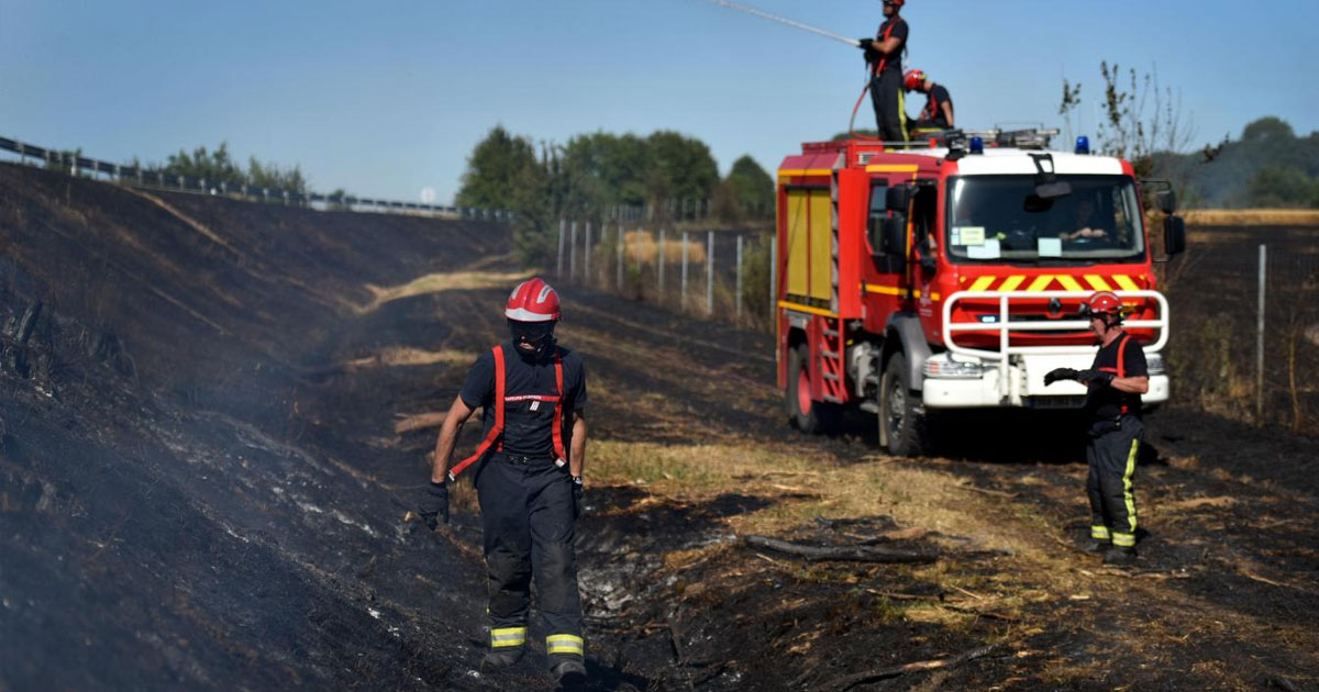 Protection civile : 4% des incendies sont dus à des facteurs climatiques