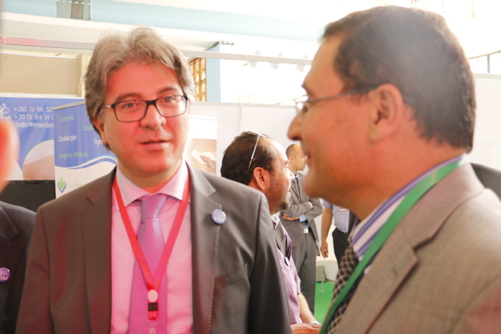 Le Président de la FTAV Mohamed Ali Toumi et le DG de l'ONTT Abdellatif Hmam