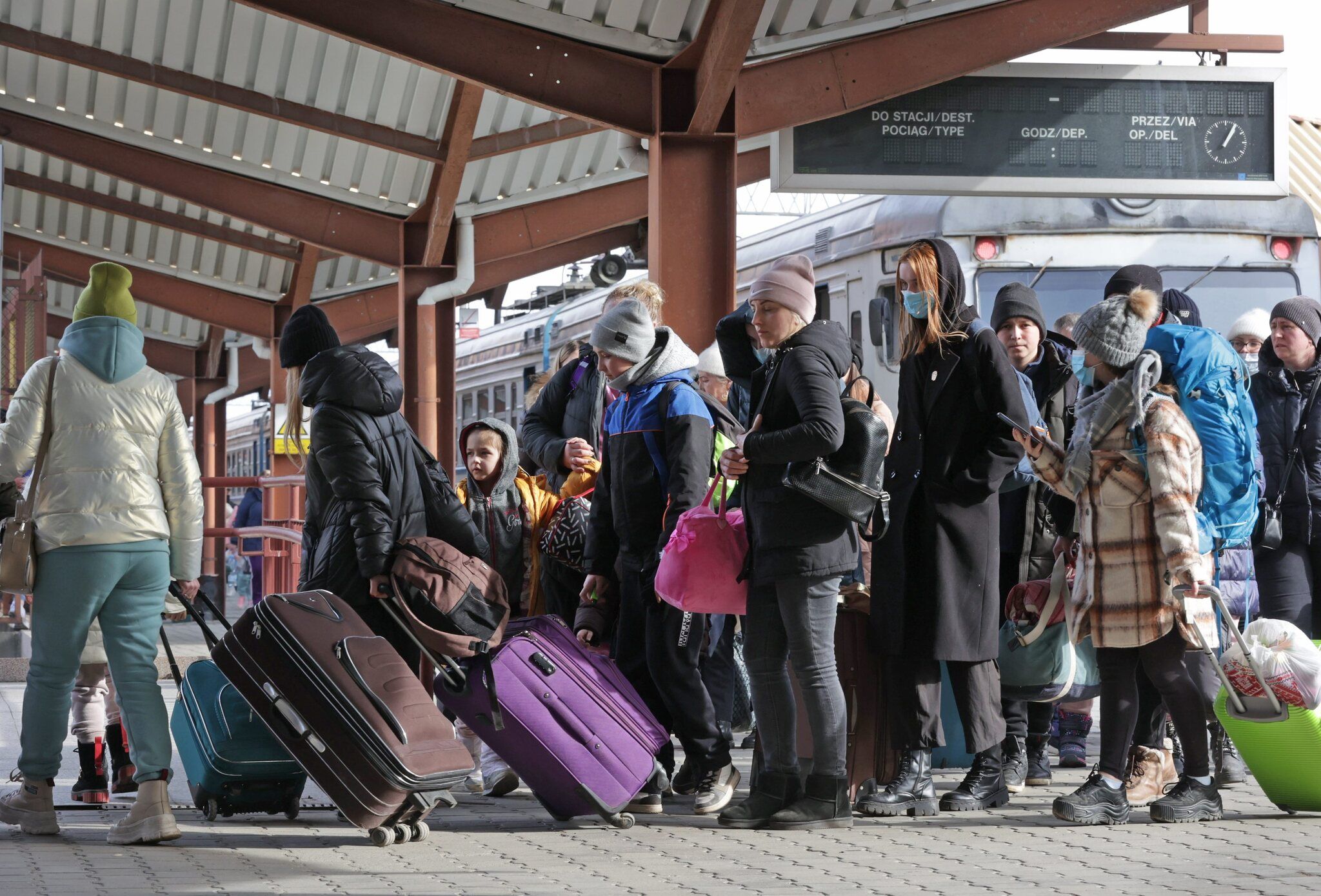Ukraine: 836 mille réfugiés ont fui les attaques