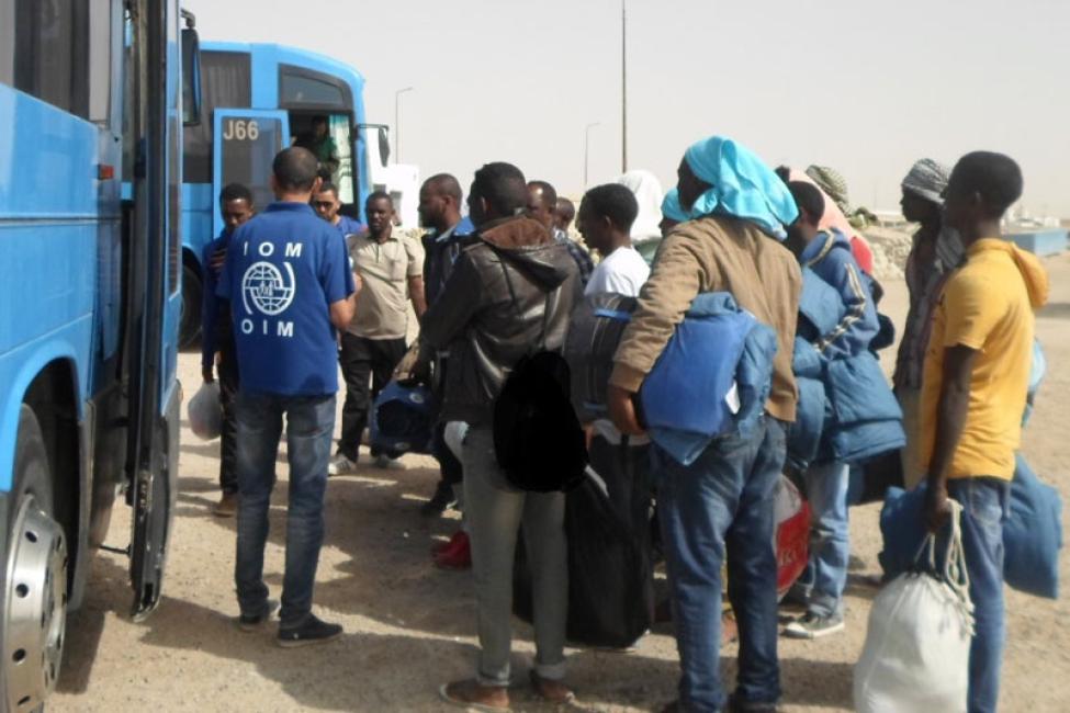 Migrants irréguliers : Retour volontaire de 80 subsahariens présents à El Amra