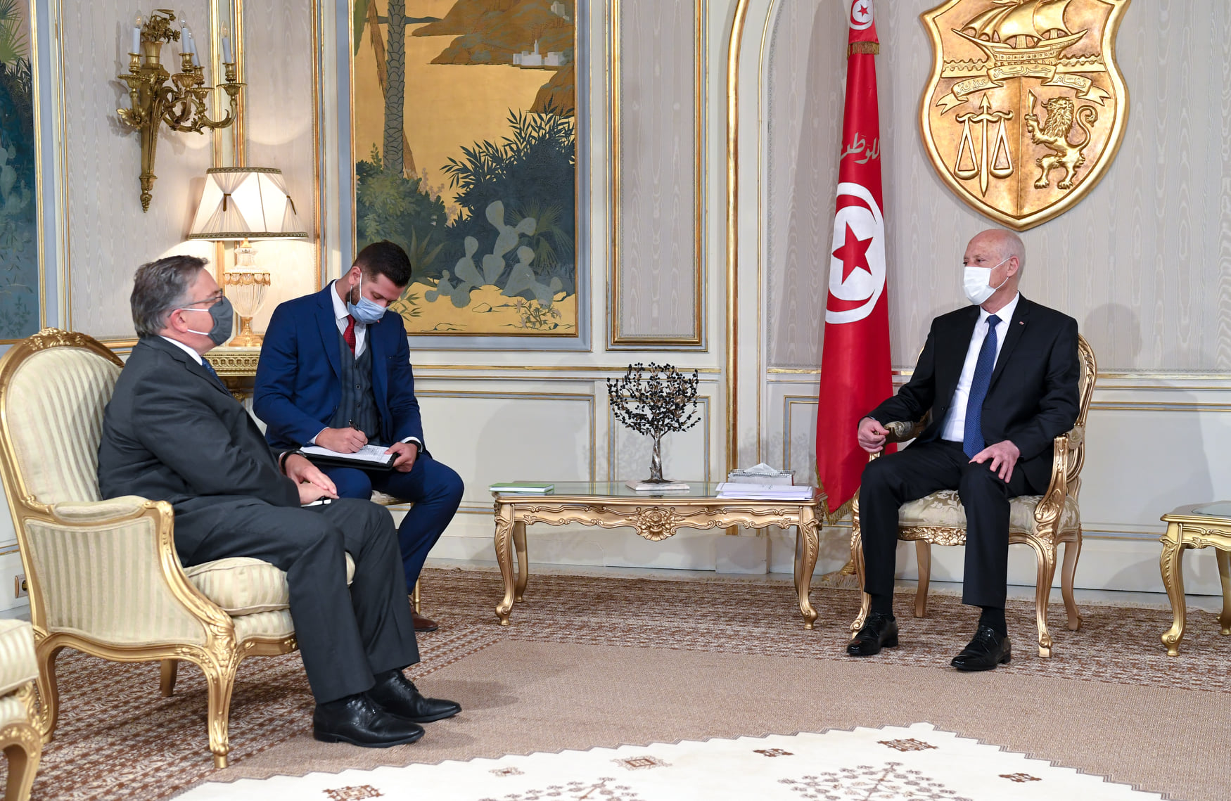 Le chef de l'Etat fait le point avec l'mabssadeur américain sur les relations entre les deux pays