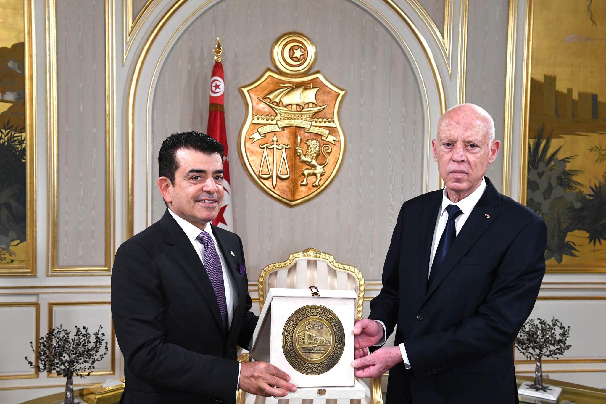 Le chef de l'Etat salue la coopération entre la Tunisie et l'ISESCO