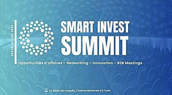 Smart Invest Summit, les 28 et 29 janvier 2026 à Tunis