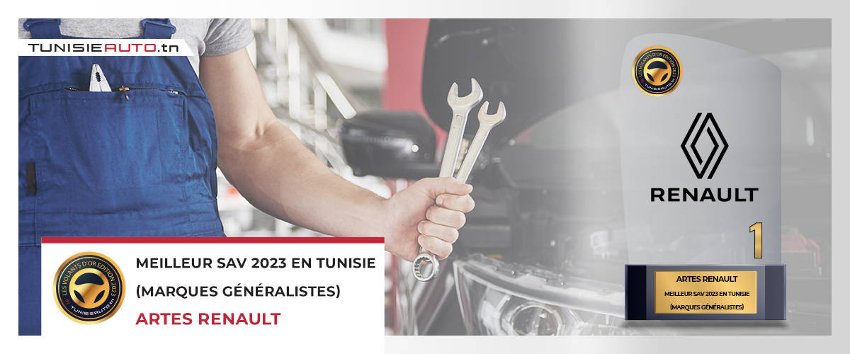 « Meilleur Service Après-Vente » en Tunisie : ARTES RENAULT et LE MOTEUR MERCEDES sur le haut du podium
