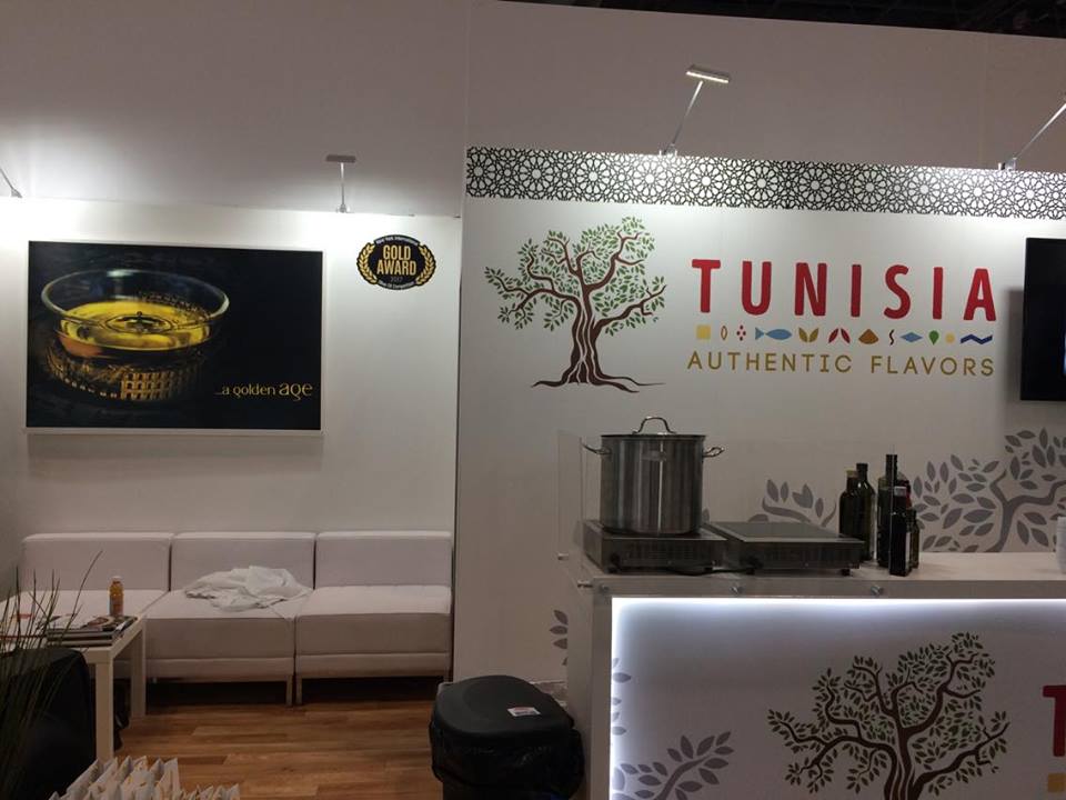 Stand Tunisien au Fancy Food Show de New York.