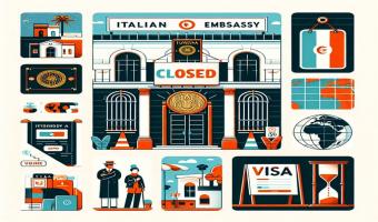  Suspension de la délivrance des visas par l’ambassade d’Italie et son partenaire externalisé Almaviva