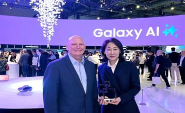 Le Samsung Galaxy S26 Ultra obtient le prix « Best in Show » lors des Global Mobile Awards au Mobile World Congress 2026