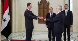 Bachar Al-Assad reçoit les lettres de créances de l’ambassadeur de Tunisie à  Damas