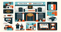  Suspension de la délivrance des visas par l’ambassade d’Italie et son partenaire externalisé Almaviva