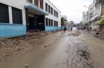 Rue Farhat Hached Bizerte, fraîchement goudronnée : Résultat après 20 minutes de pluies  