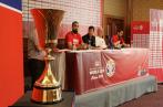 En photos : Le trophée de la coupe du monde de Basket débarque à Tunis 