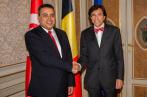 Reportage photos: Jomâa s entretient avec le Premier ministre belge et le président de la Commission Européenne