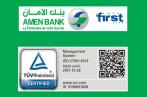 Amen Bank et Amen First Bank certifiées ISO/CEI 27001