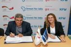  L’IFE finance la création d’une nouvelle usine de chaussures SOPROTIC à Al Agba