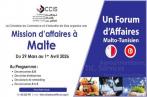 Tunisie-Malte : Une mission d'affaires du 29 mars au 1 avril 2026 (CCIS)