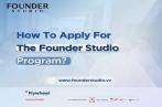 Première cohorte de Founder Studio: Dernier délai de dépôt des candidatures le 12 novembre