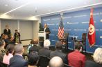 Reportage photos du discours du Président Marzouki à l Atlantic Council aux USA
