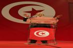 Reportage photos du meeting populaire d Essebsi au Palais des Sports d El Menzah
