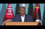 Allocution de Marzouki sur la situation en Libye  