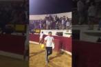 Scène de panique: Une vachette saute dans le public (vidéo)