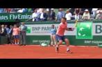 Roland-Garros: Nadal contre un ramasseur de balles (vidéo)