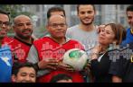 En vidéo, Moncef Marzouki participe à un match de foot 