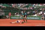 Roland-Garros: Violente collision entre un tennisman et un ramasseur de balles (vidéo) 