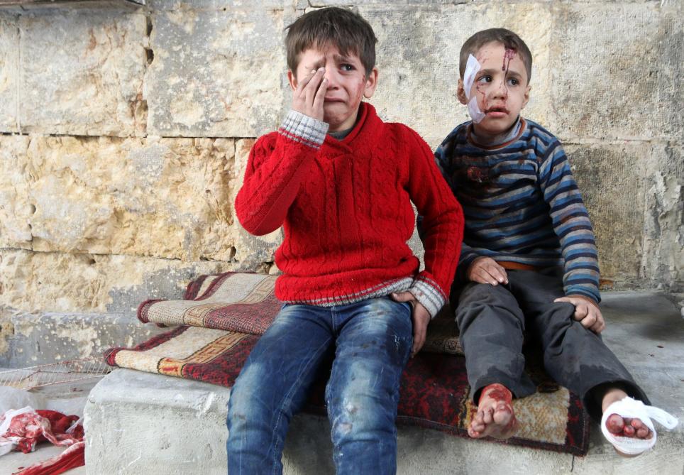 Syrie : 22 enfants tués dans des attaques en janvier (UNICEF)