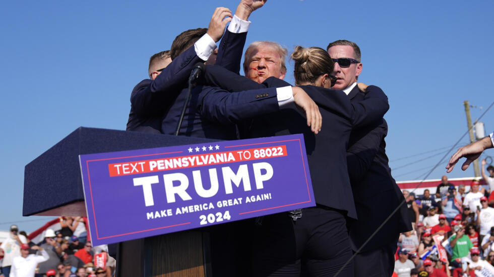 Donald Trump blessé par balle après une tentative d'assassinat