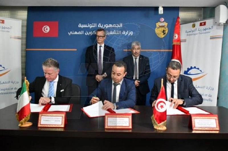Tunisie-Italie : un accord-cadre de coopération dans le domaine de l’emploi, de la formation et de la migration