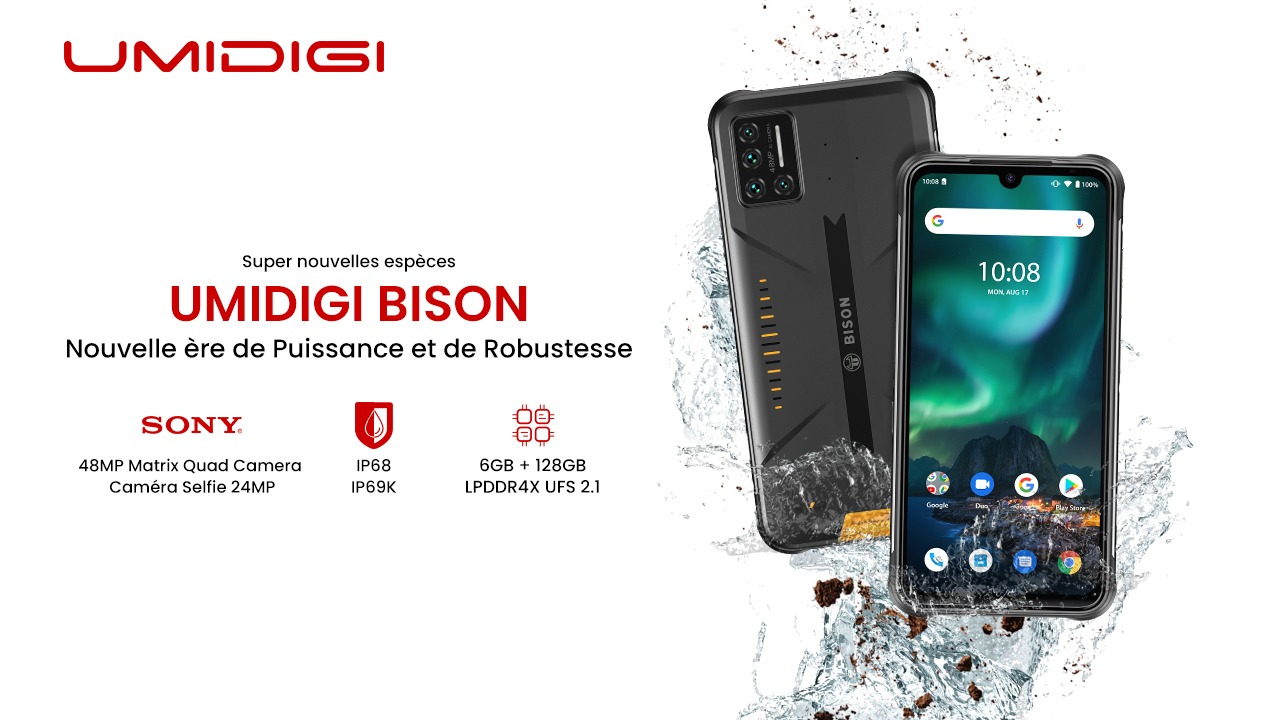 UMIDIGI Tunisie lance officiellement UMIDIGI BISON et les montres connectées en Tunisie