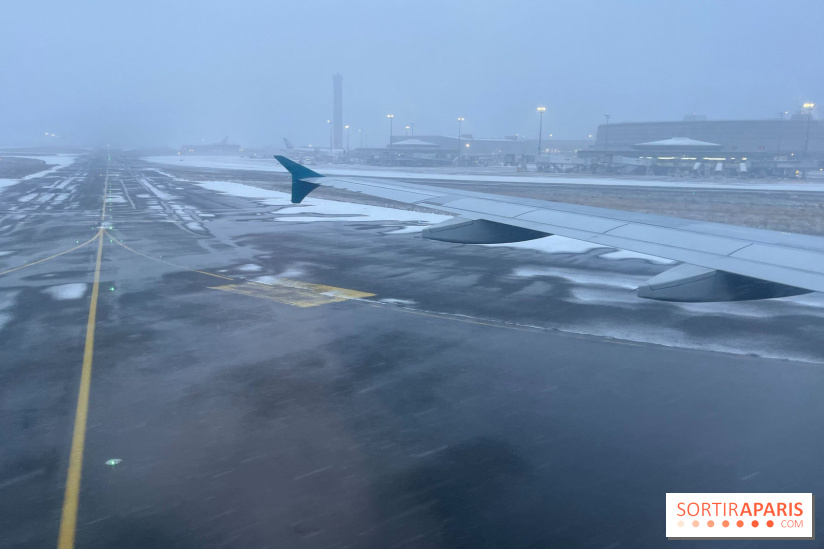 Neige à Paris : de nombreux vols annulés dans les aéroports de Roissy et Orly