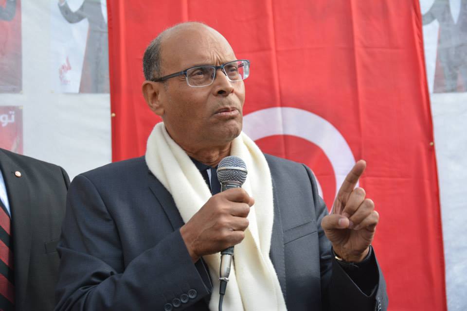 Moncef Marzouki en visite à Zaghouan